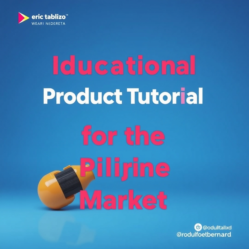 Educational Product Tutorials for the Philippine Market
