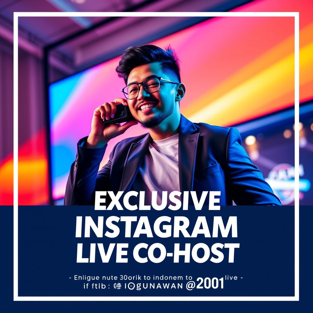 Exclusive 30-Minute Instagram Live Co-Host