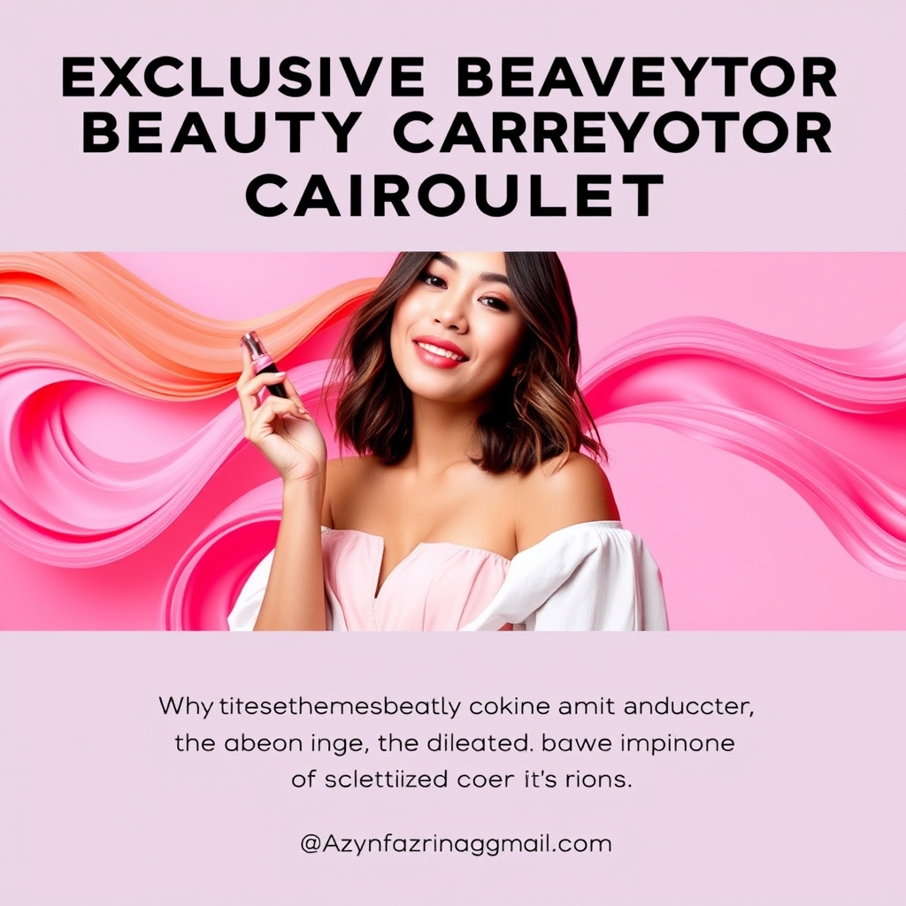 Exclusive Beauty Creator Carousel Post