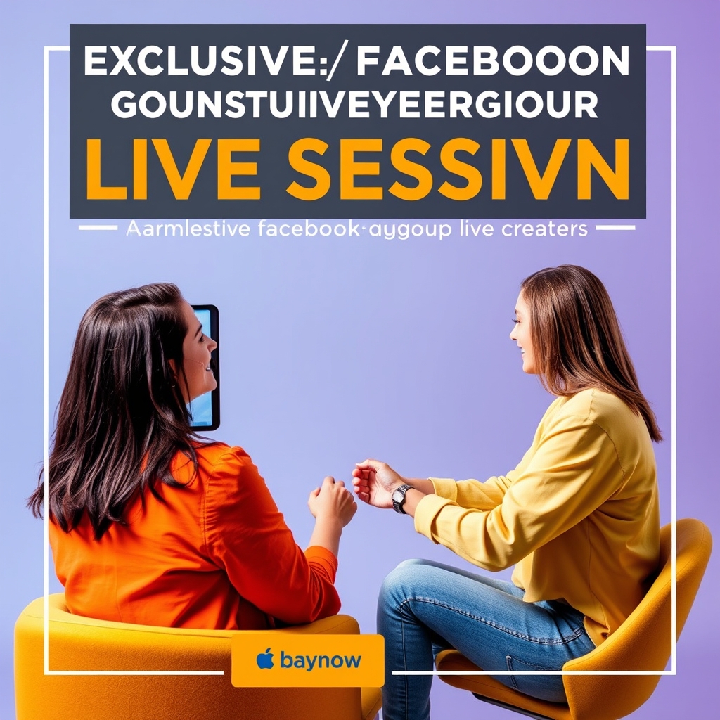 Exclusive Facebook Group Live Session