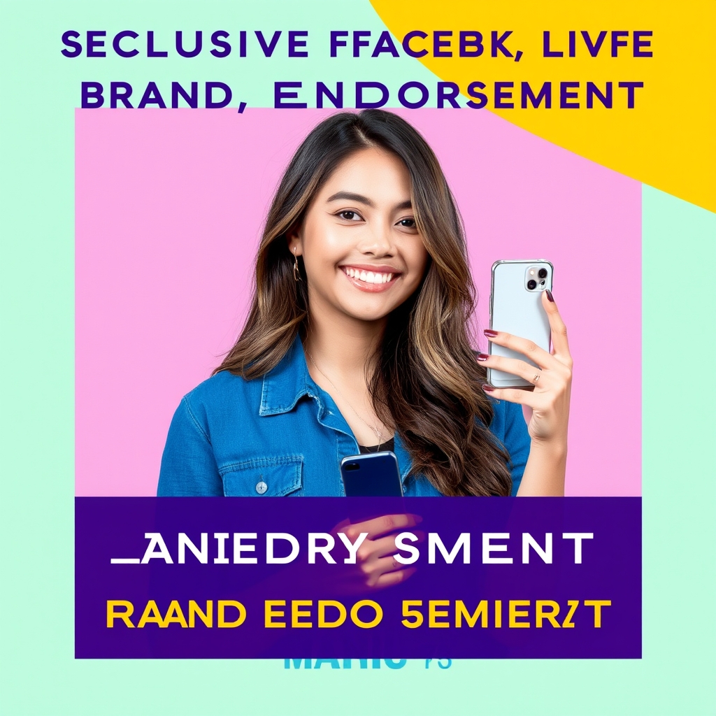 Exclusive Facebook Live Brand Endorsement