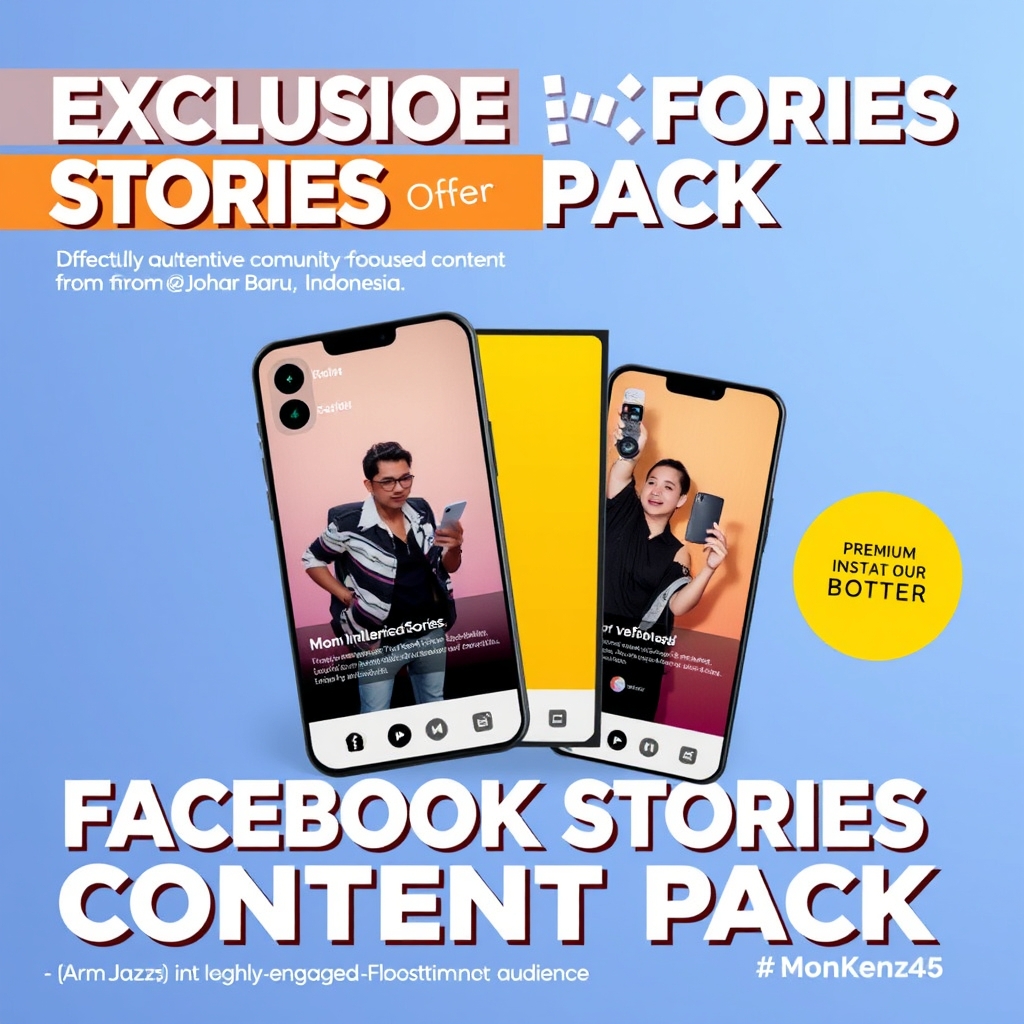 Exclusive Facebook Stories Content Pack