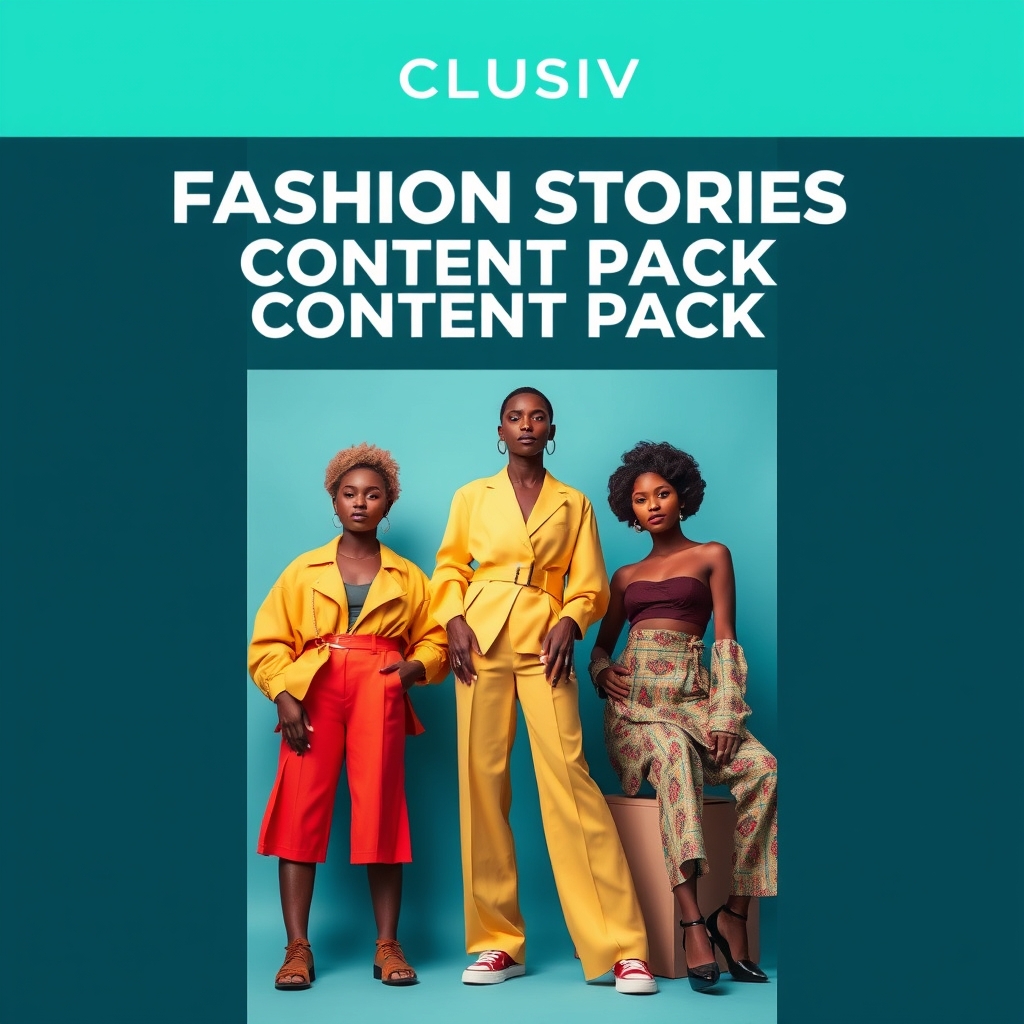 Exclusive Fashion Stories Content Pack