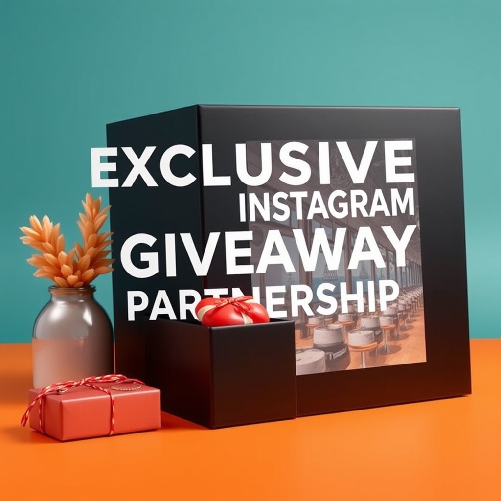 Exclusive Instagram Giveaway Partnership