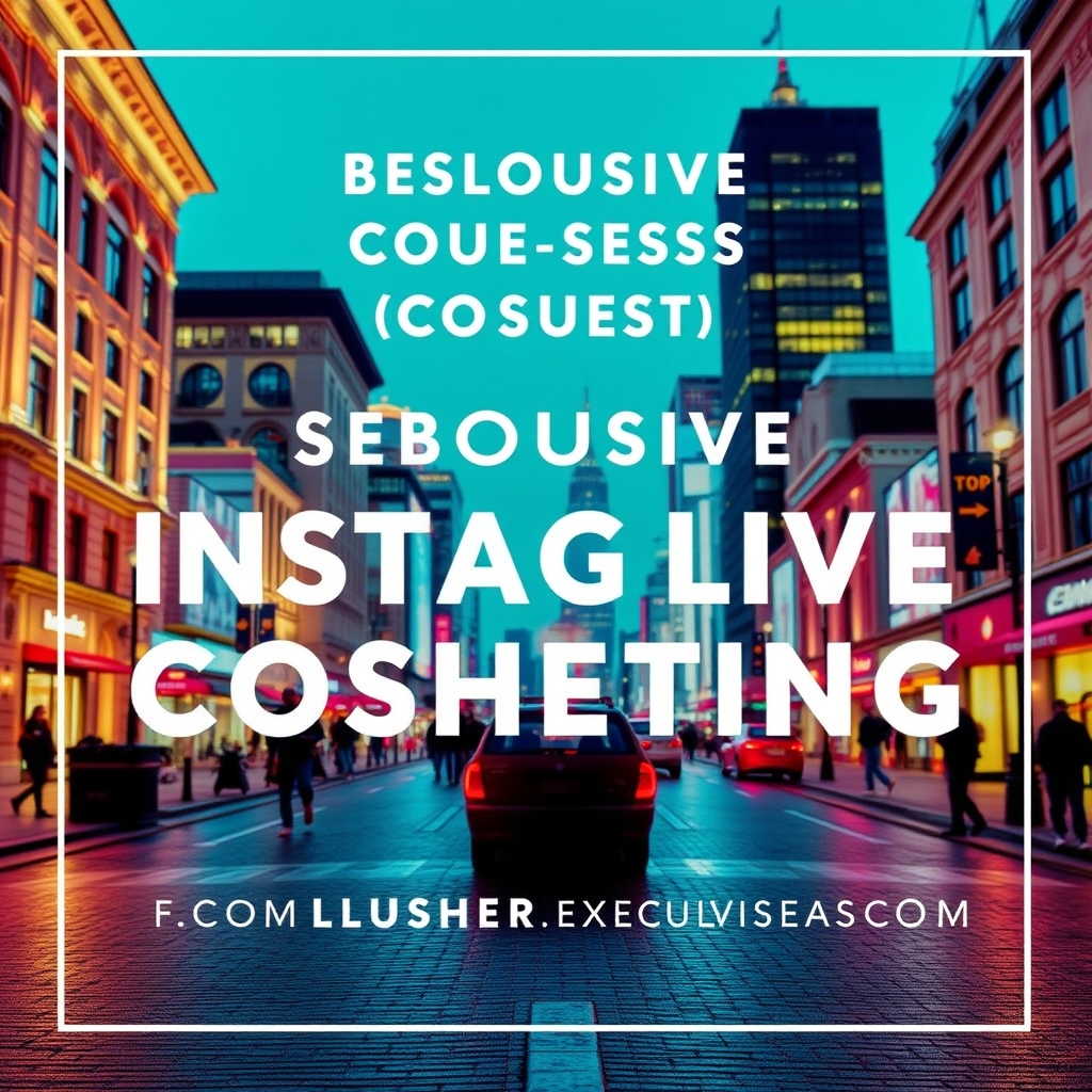 Exclusive Instagram Live Co-Host Session