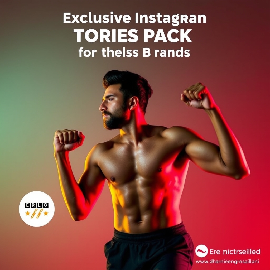 Exclusive Instagram Stories Pack for Fitness Brands