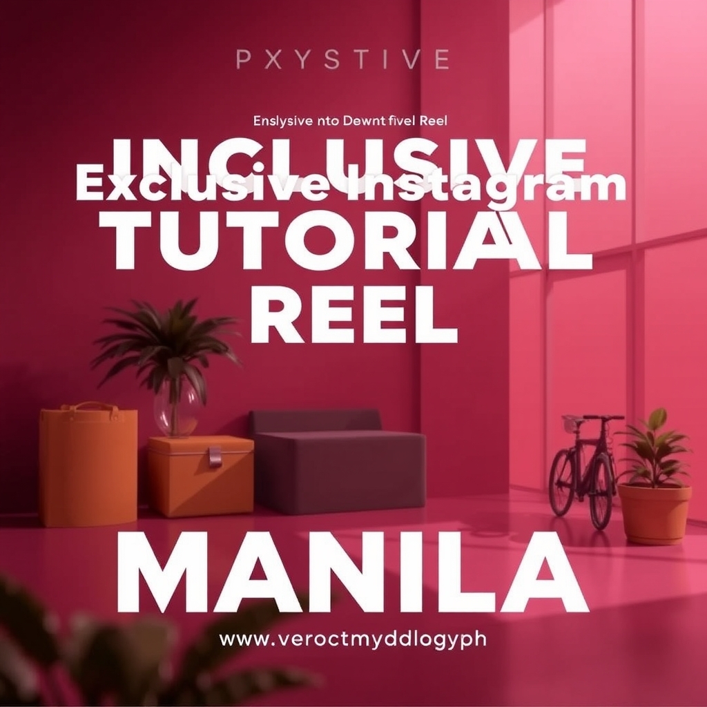 Exclusive Instagram Tutorial Reel for Manila