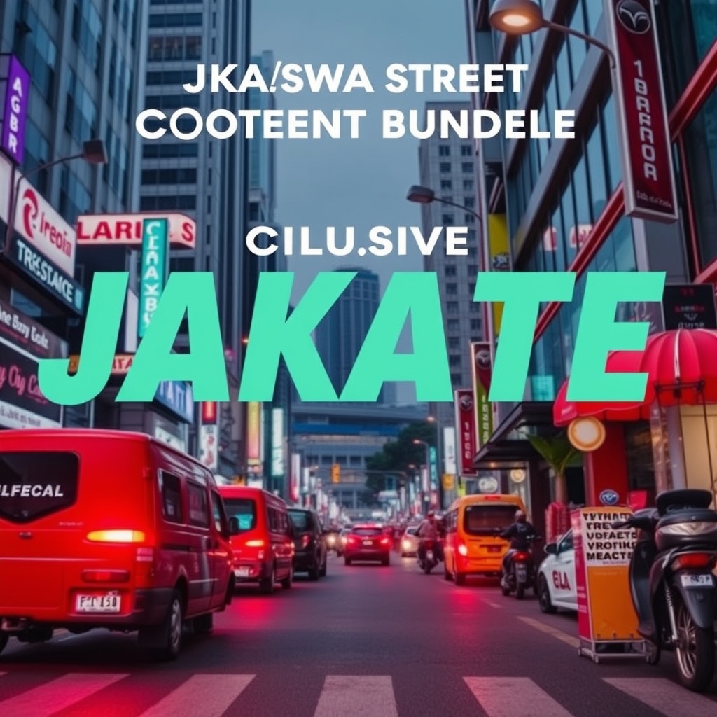 Exclusive Jakarta Street Content Bundle