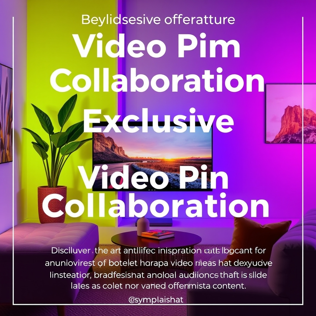 Exclusive Lifestyle Video Pin Collaboration