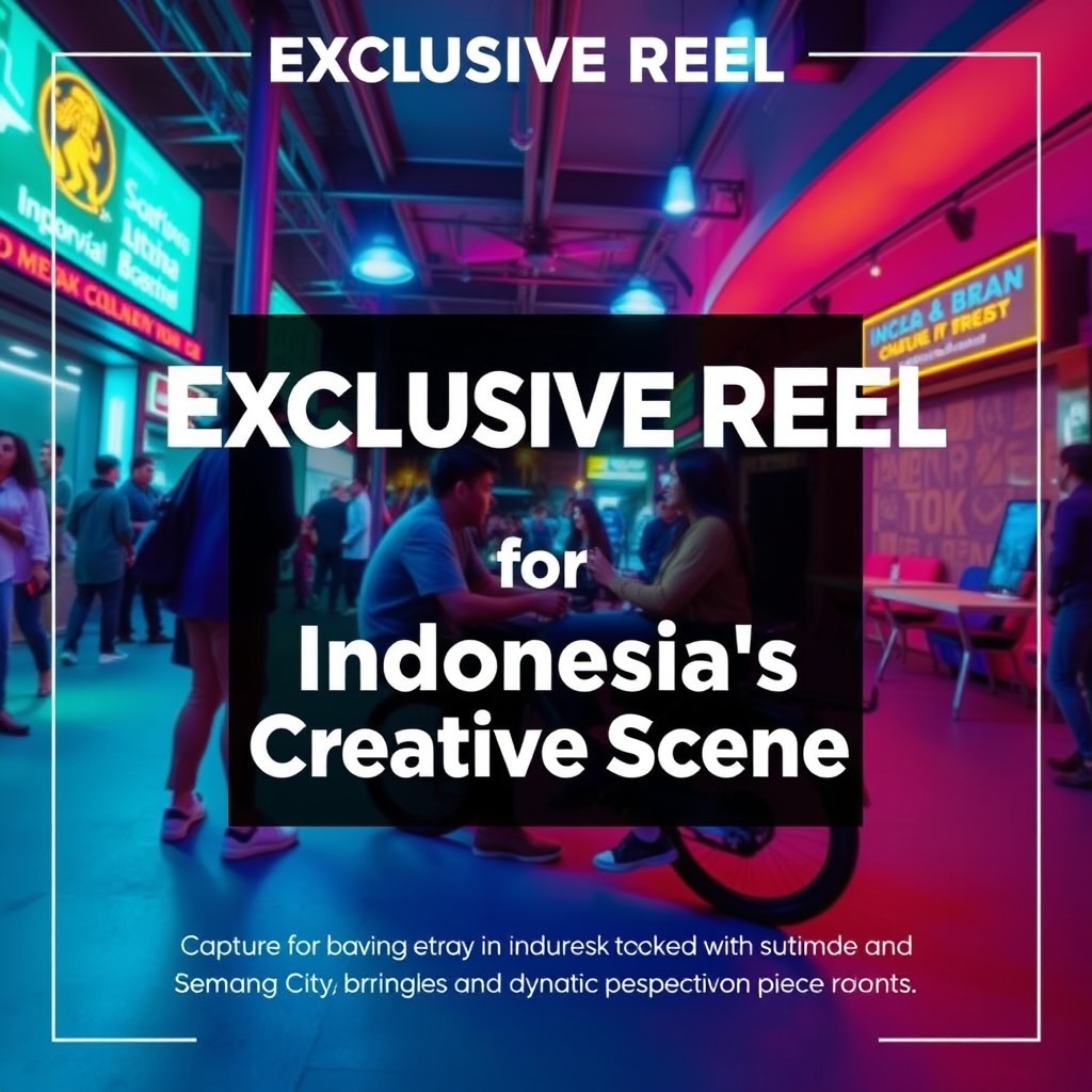 Exclusive Reel for Indonesia's Creative Scene