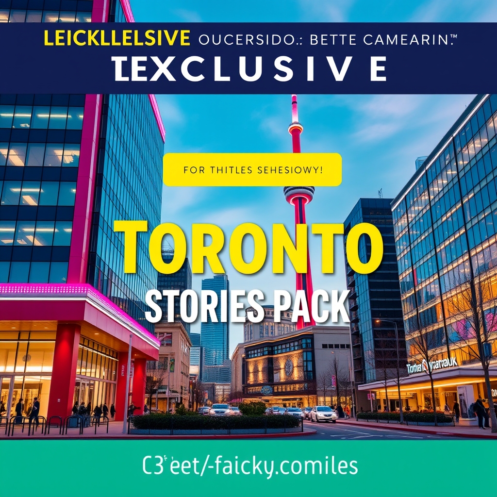 Exclusive Toronto Aesthetic Stories Pack