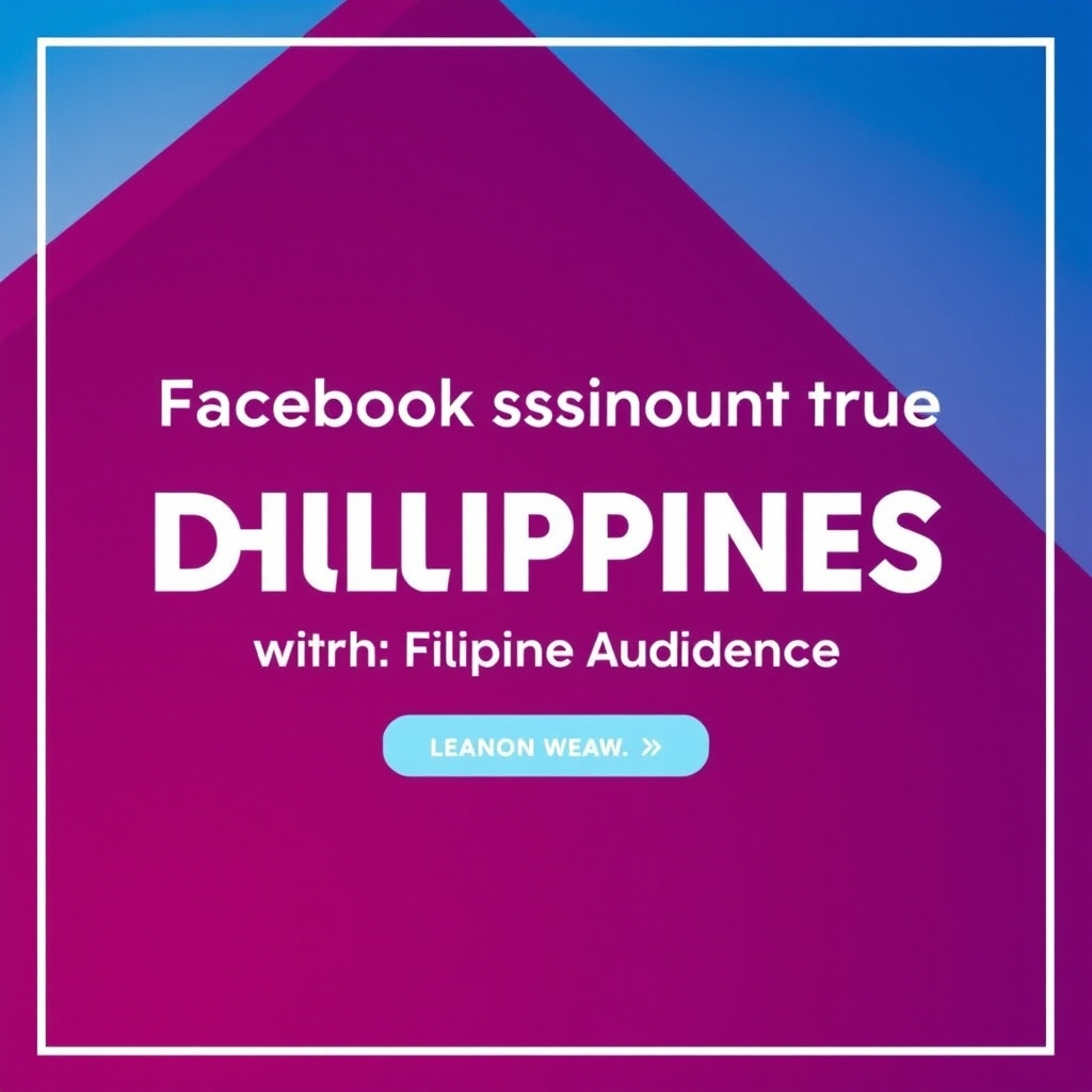 Facebook Discount Code Post for Filipino Audience