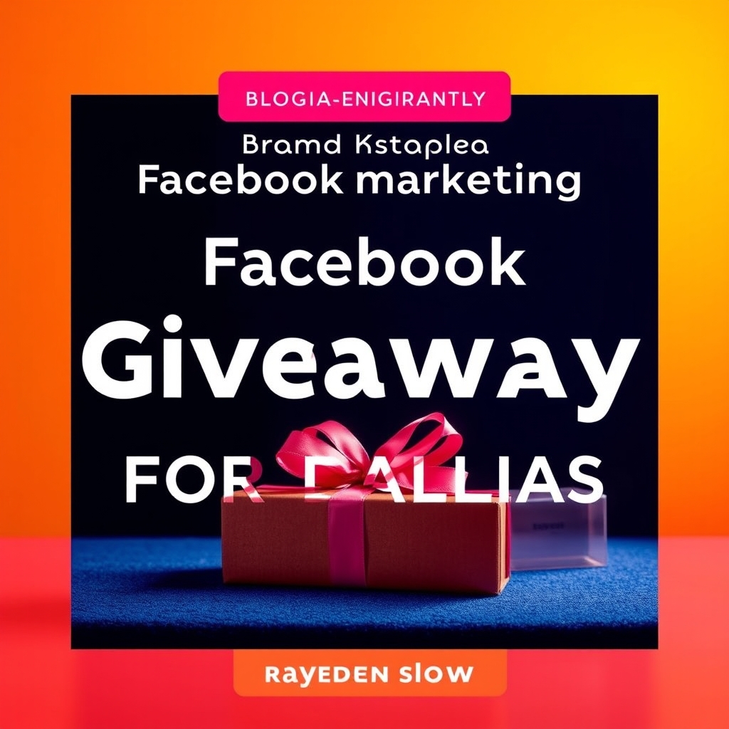 Facebook Giveaway for Dallas Audience