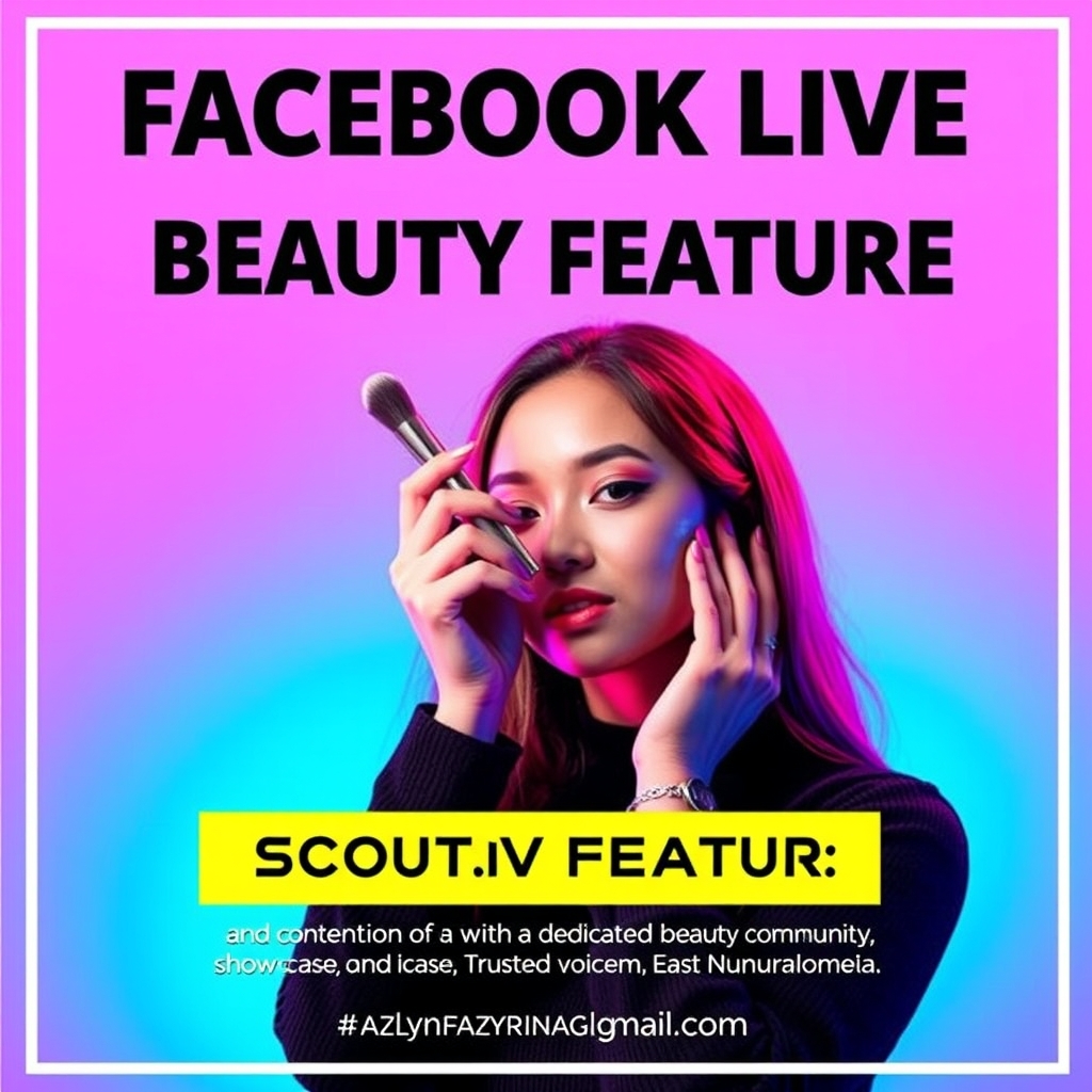 Facebook Live Beauty Feature