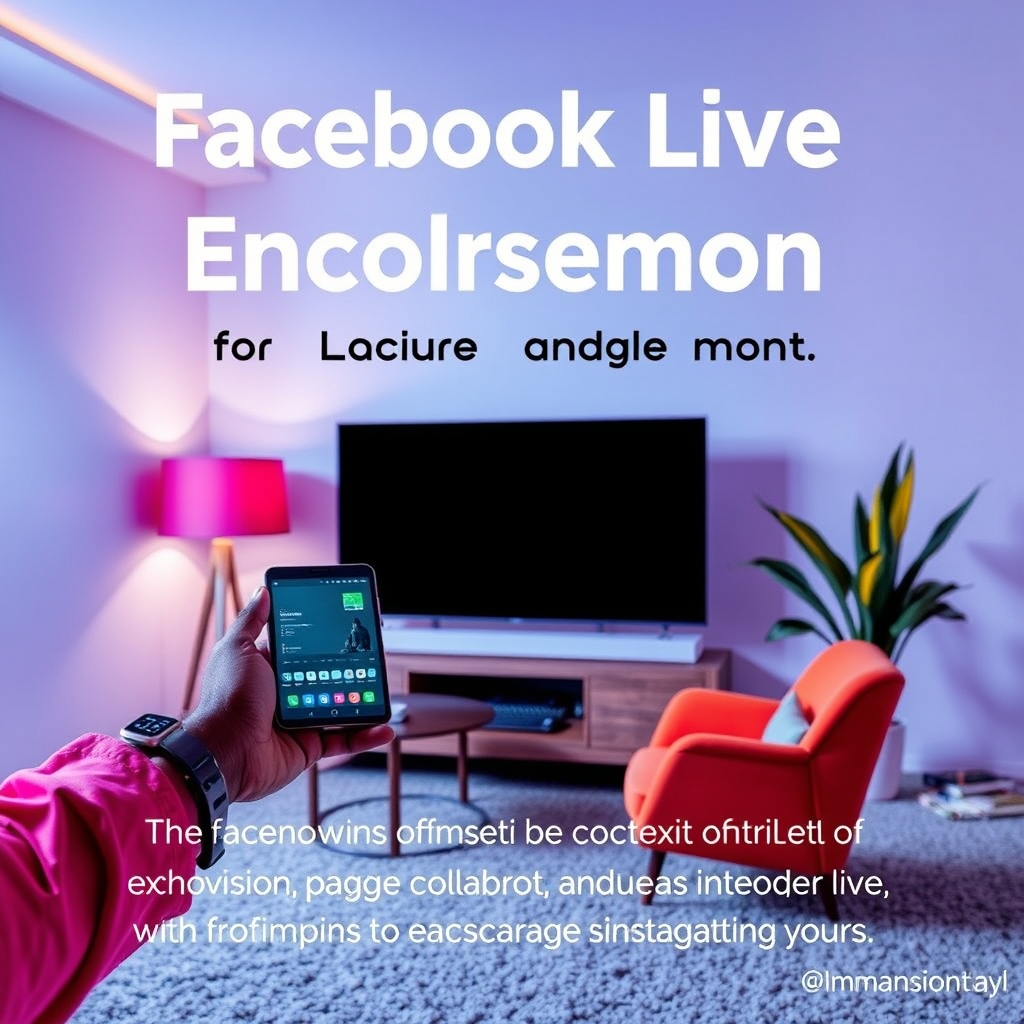 Facebook Live Brand Endorsement for Lagos Audience