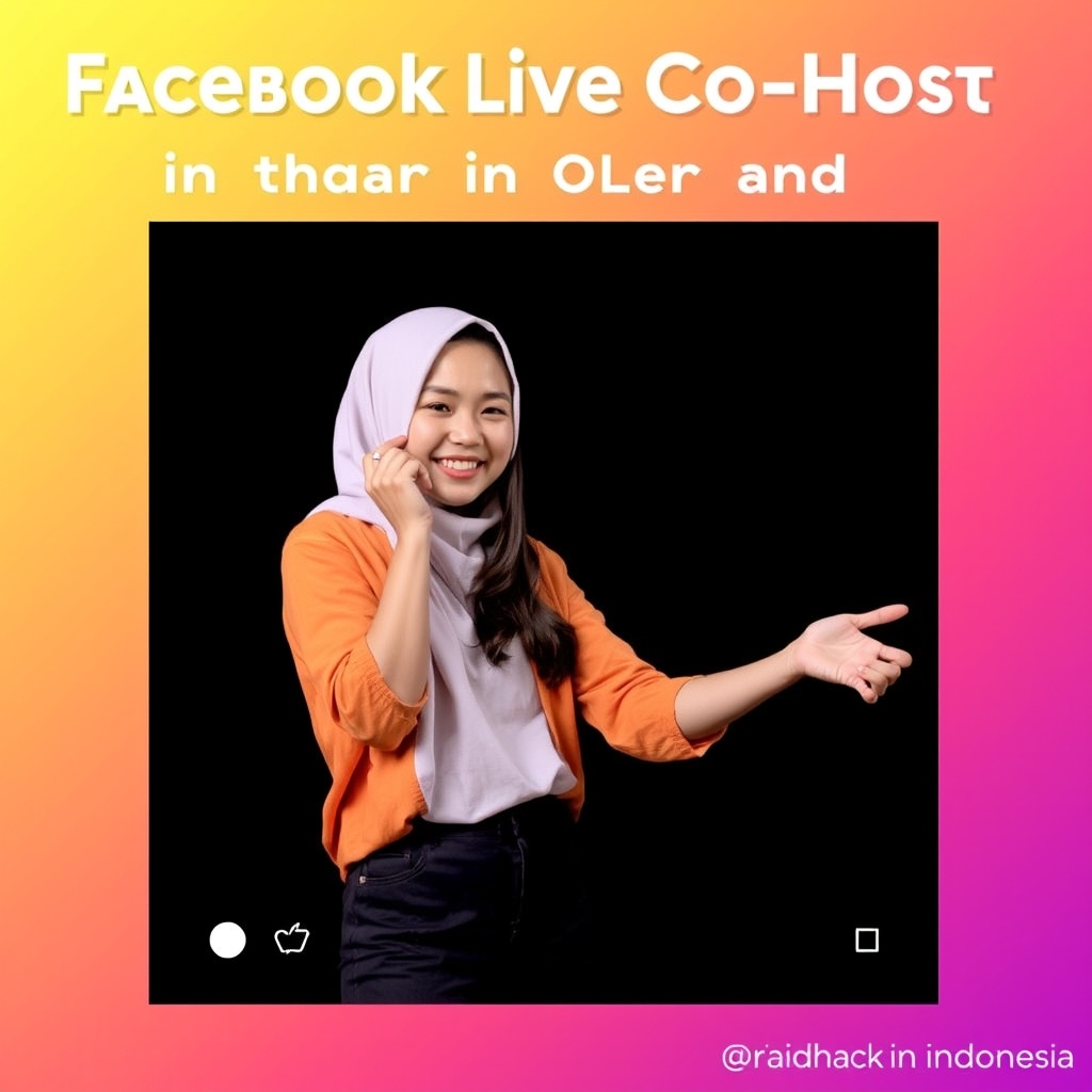 Facebook Live Co-Host in Semarang