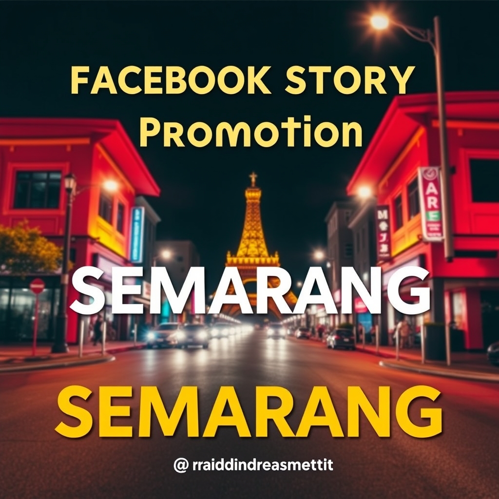 Facebook Story Promotion for Semarang