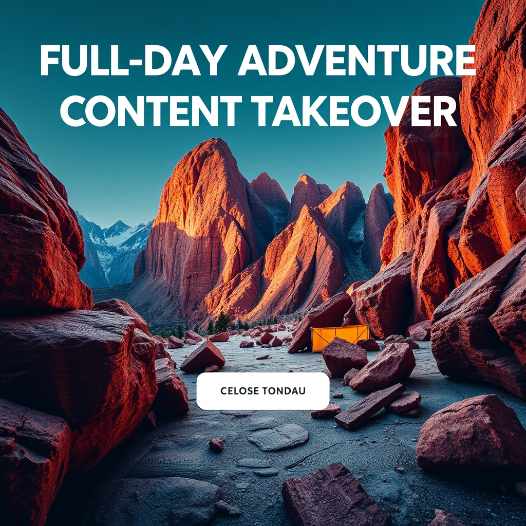 Full-Day Adventure Content Takeover