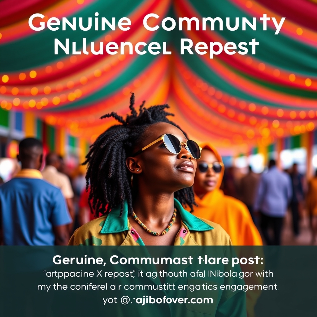 Genuine Community Influencer Repost
