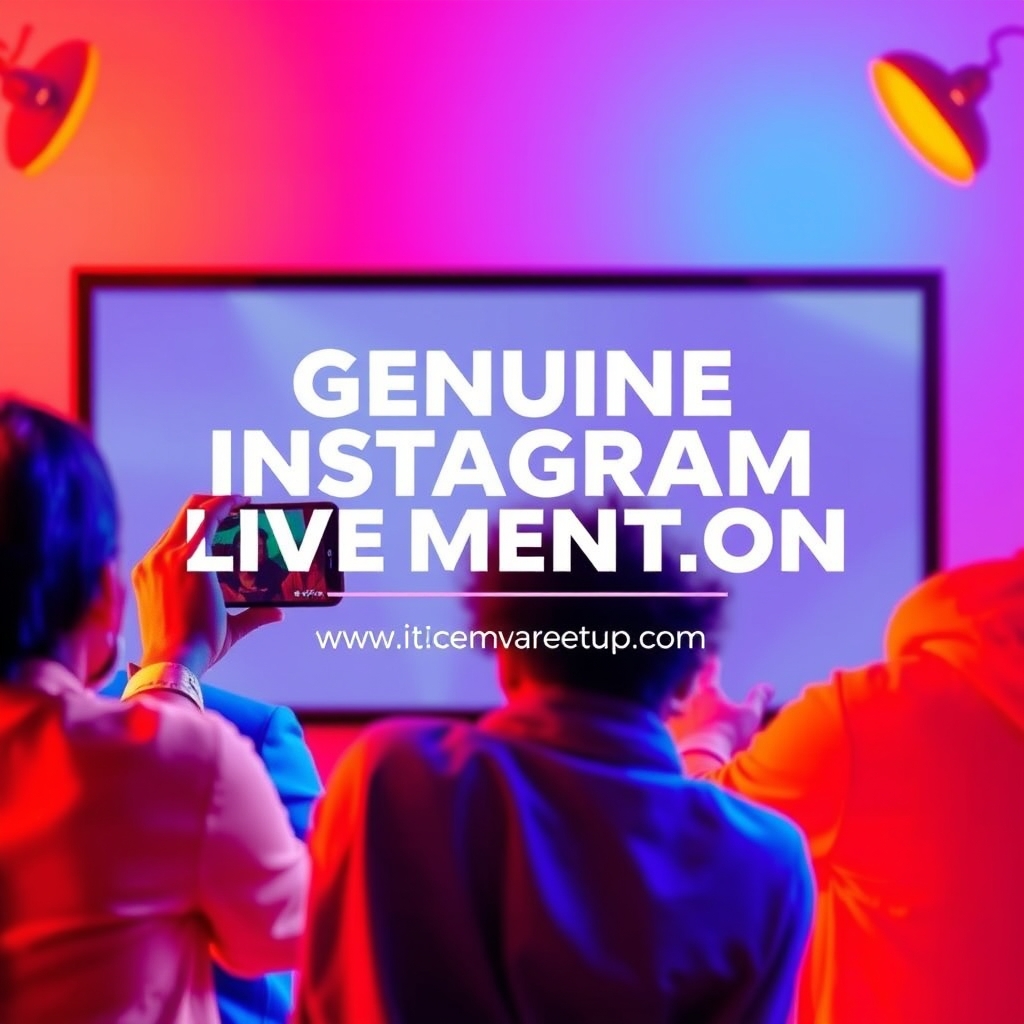 Genuine Instagram Live Mention