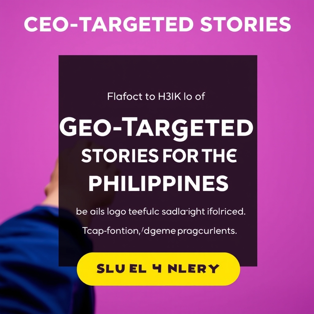 Geo-Targeted Stories for the Philippines