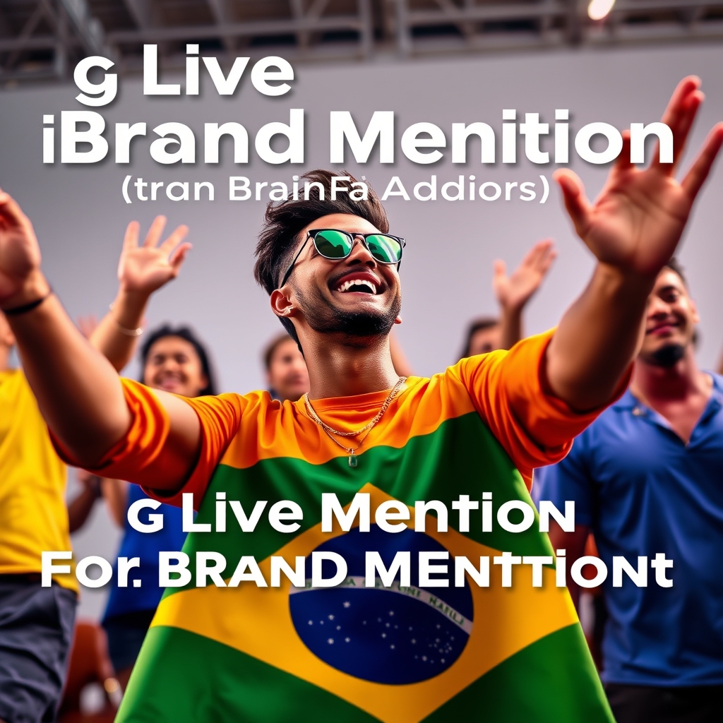 IG Live Brand Mention for Brazilian Audience