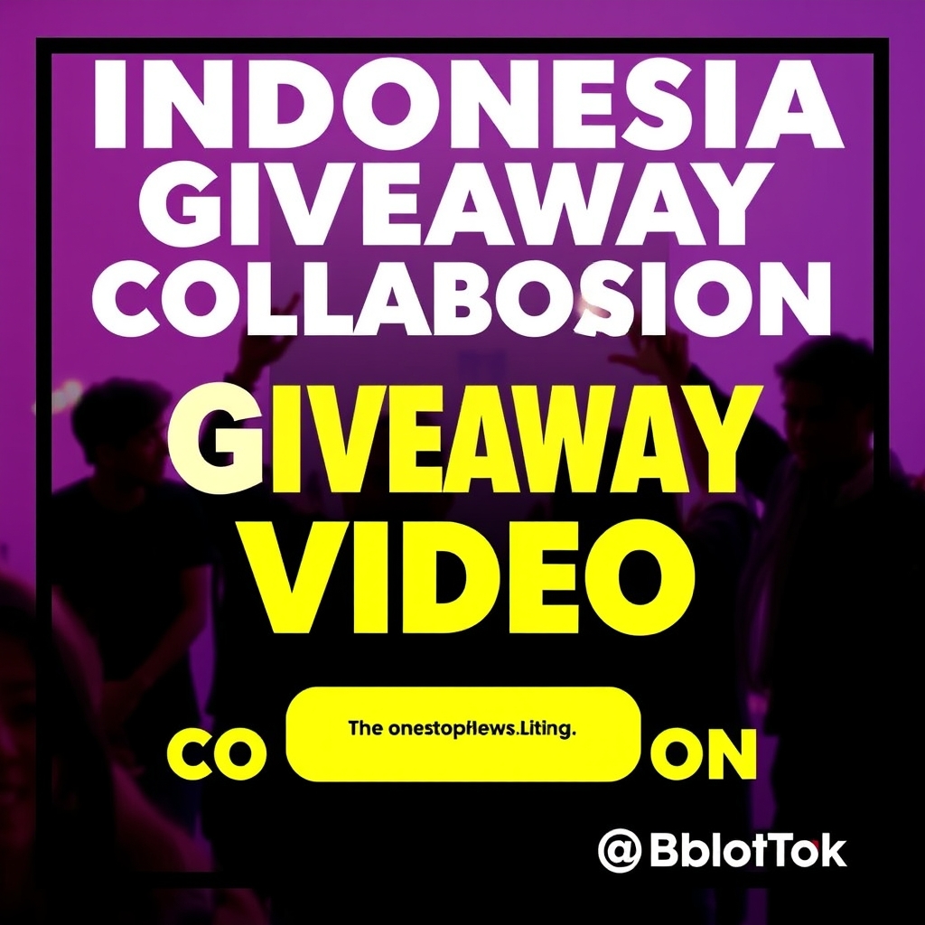 Indonesia Giveaway Video Collaboration