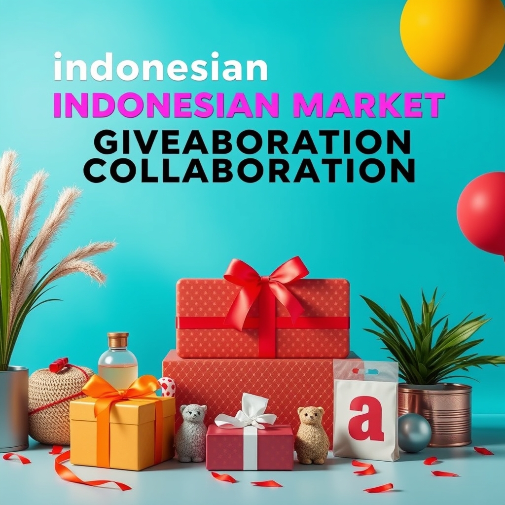 Indonesian Market Giveaway Collaboration