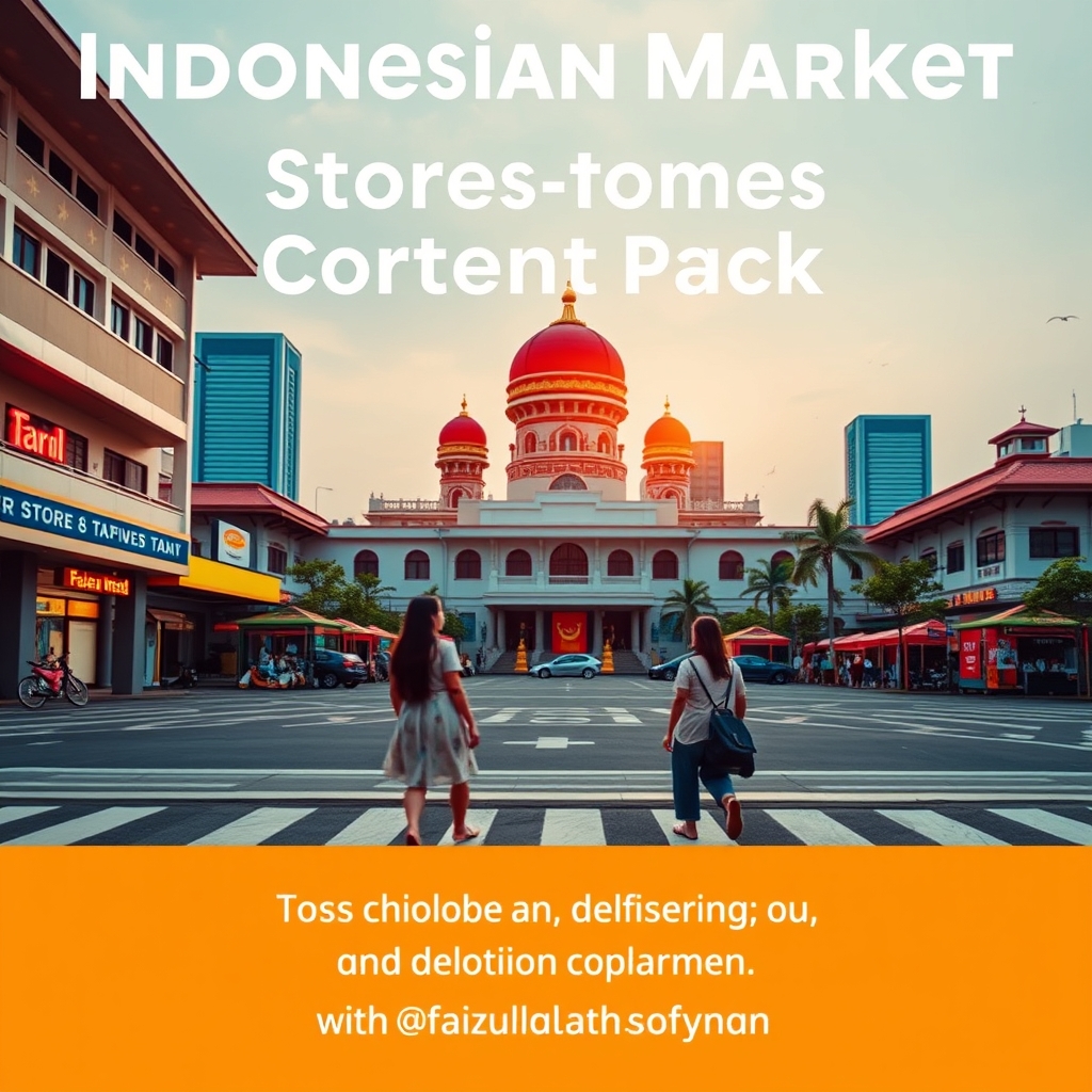 Indonesian Market IG Stories Content Pack