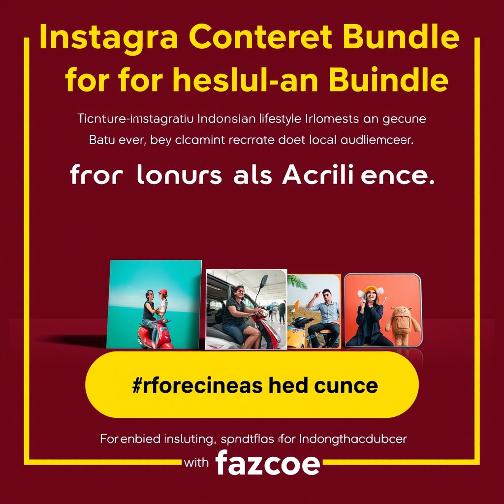Instagram Content Bundle for Indonesian Audience