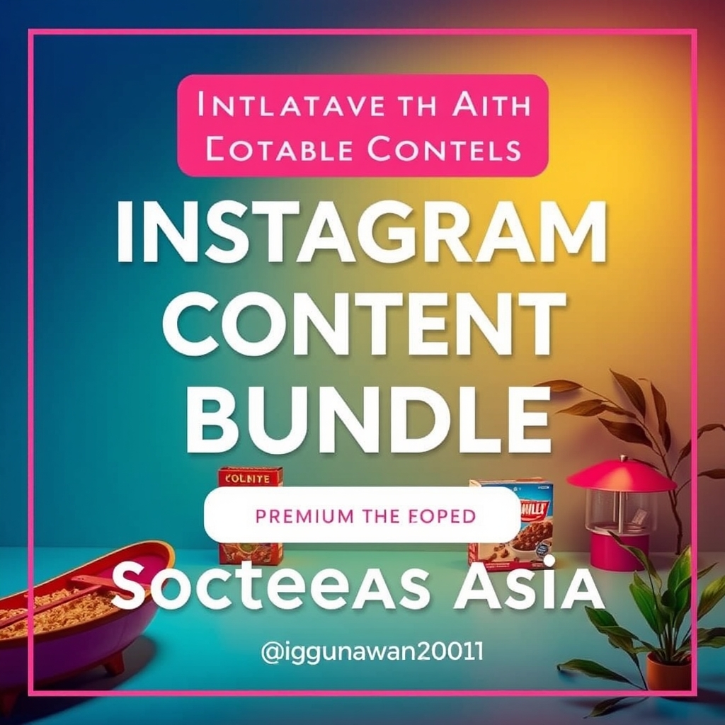 Instagram Content Bundle for Southeast Asia