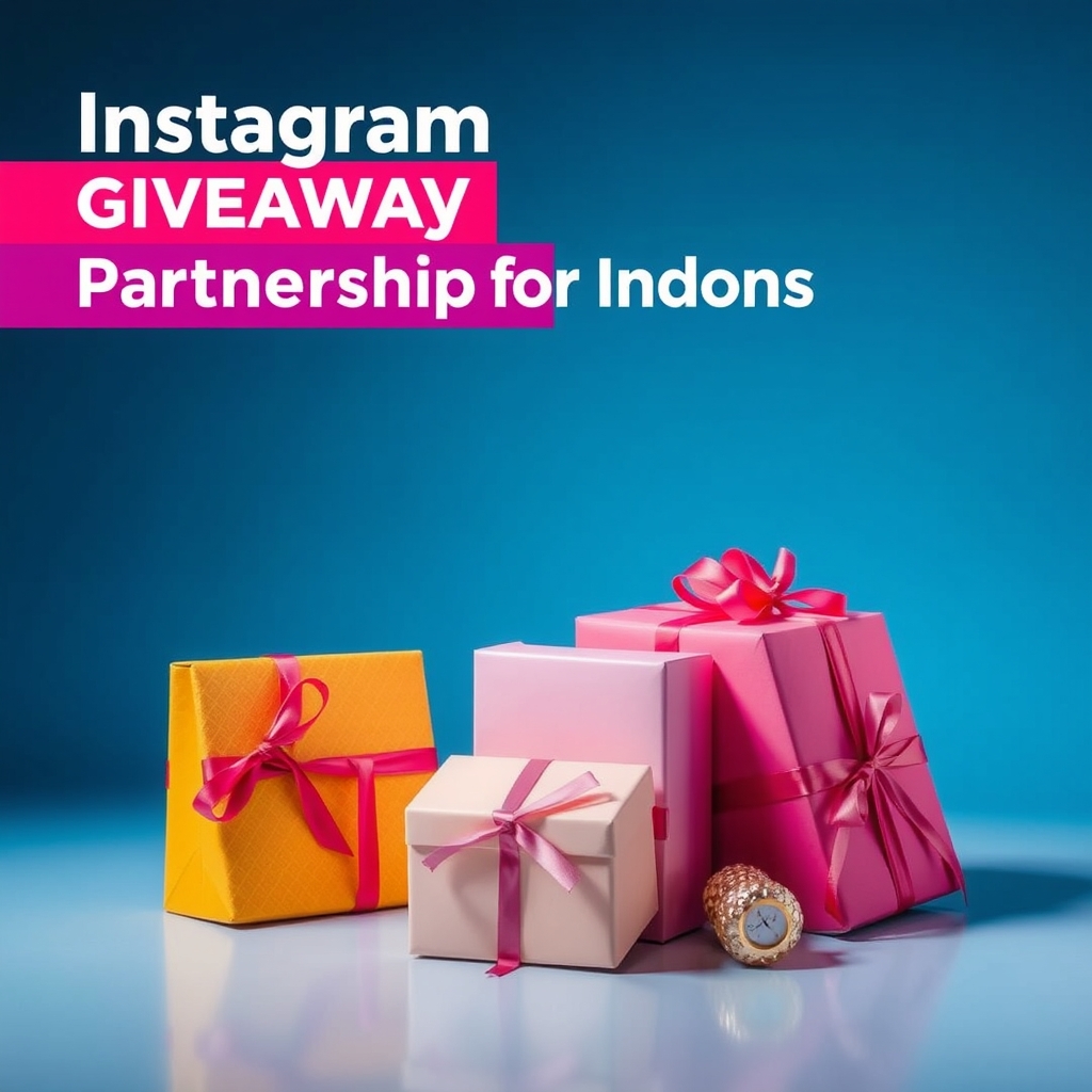 Instagram Giveaway Partnership for Indonesia