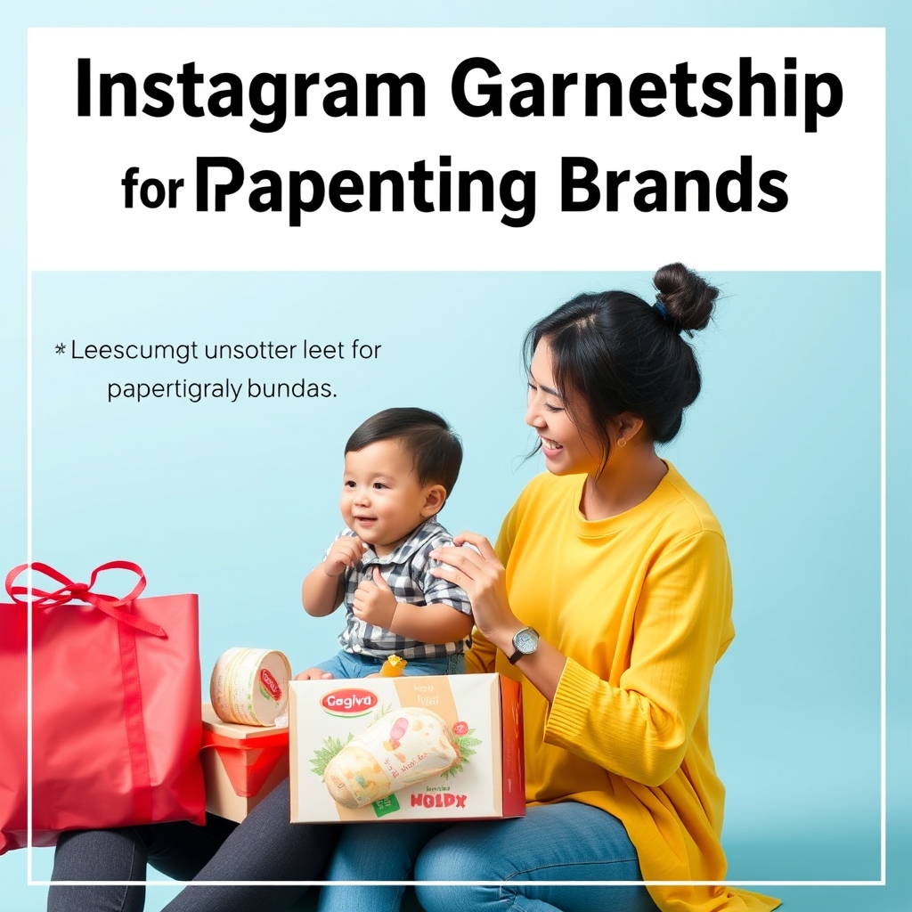 Instagram Giveaway Partnership for Parenting Brands