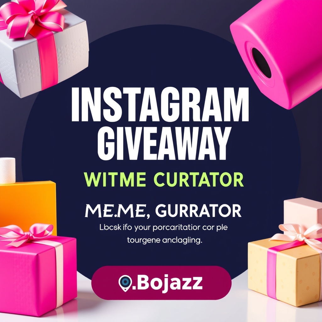 Instagram Giveaway with Meme Curator