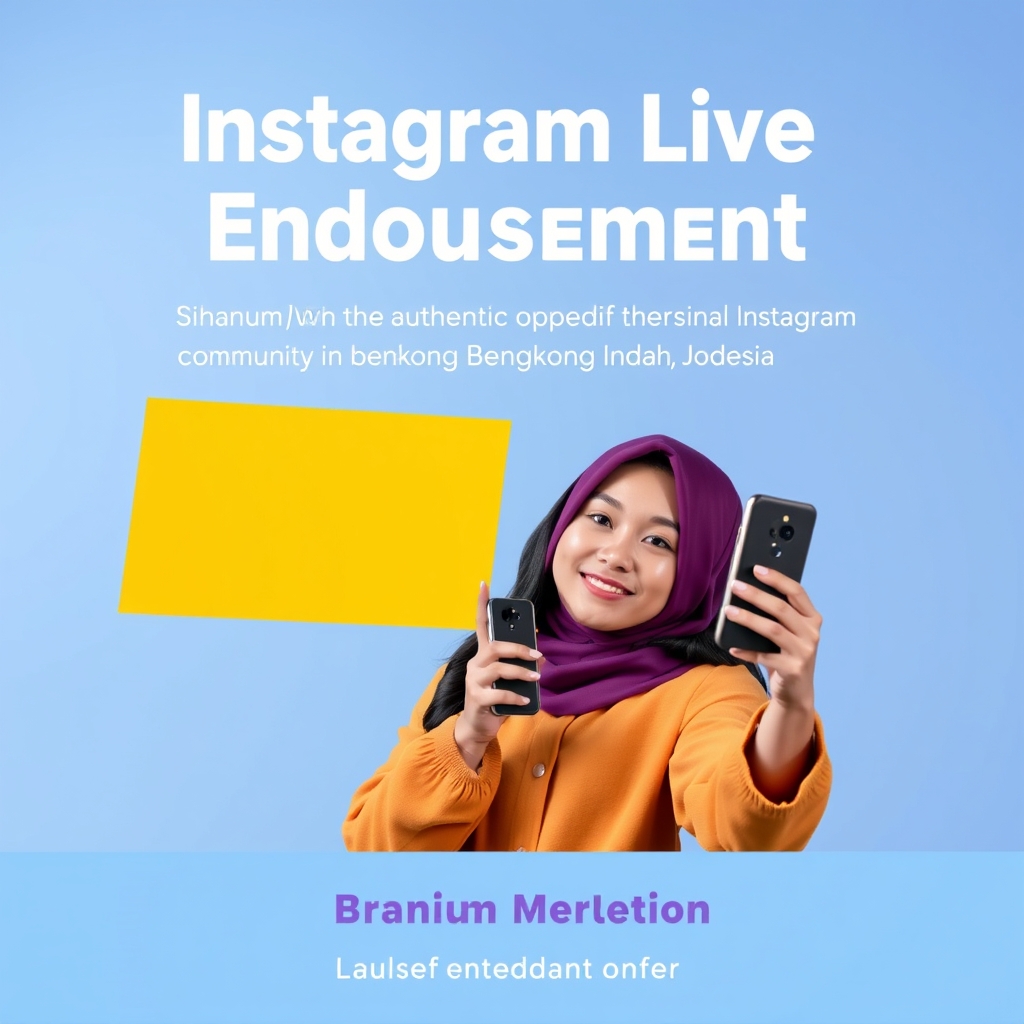 Instagram Live Brand Endorsement