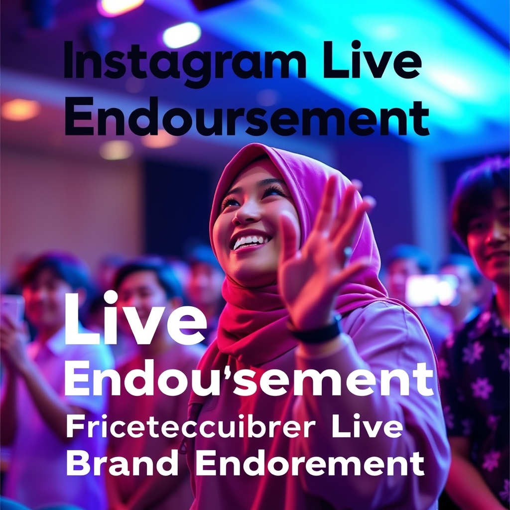 Instagram Live Brand Endorsement