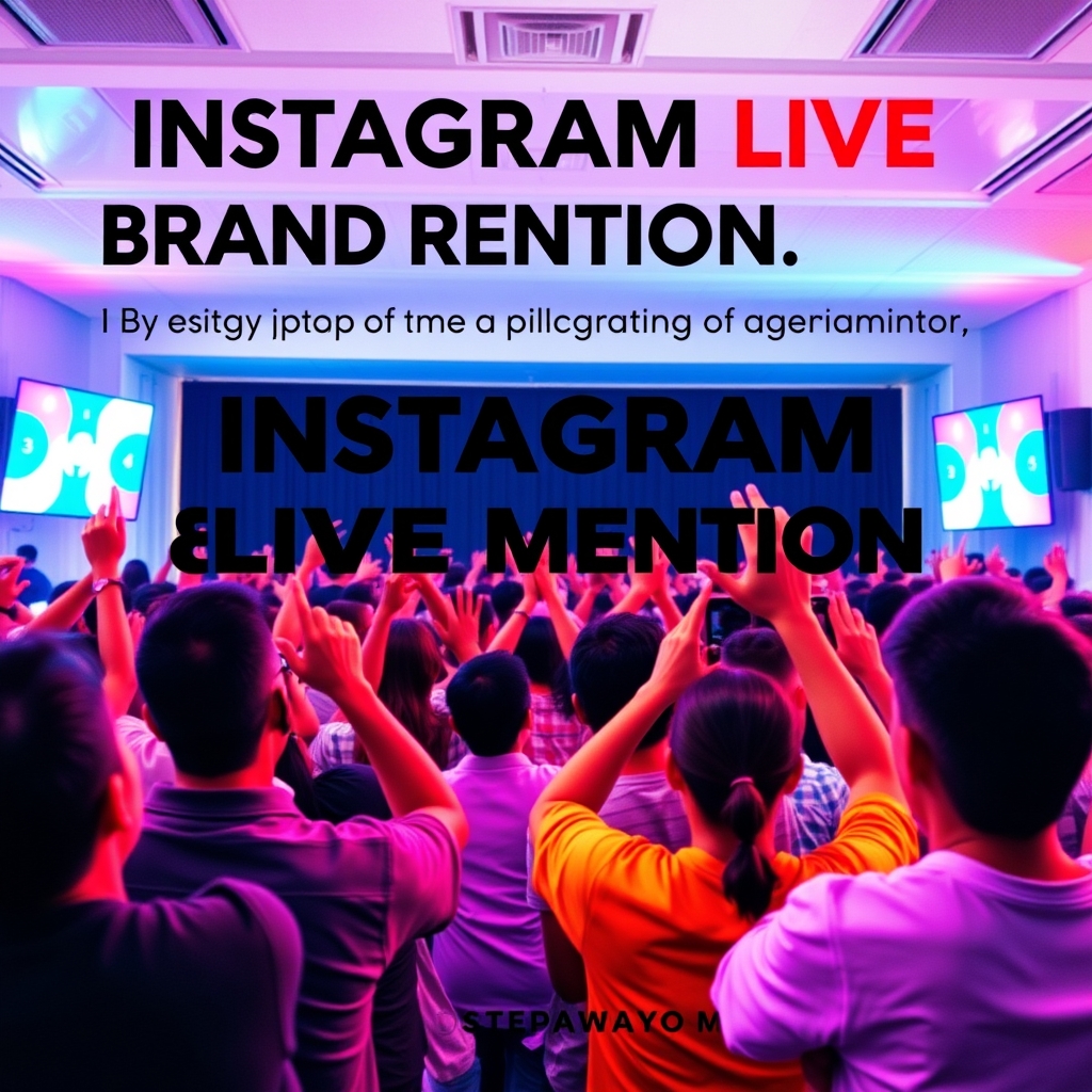 Instagram Live Brand Mention