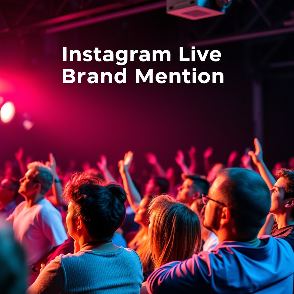 Instagram Live Brand Mention