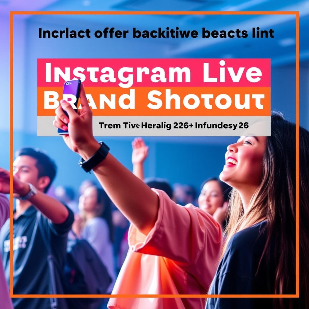 Instagram Live Brand Shoutout