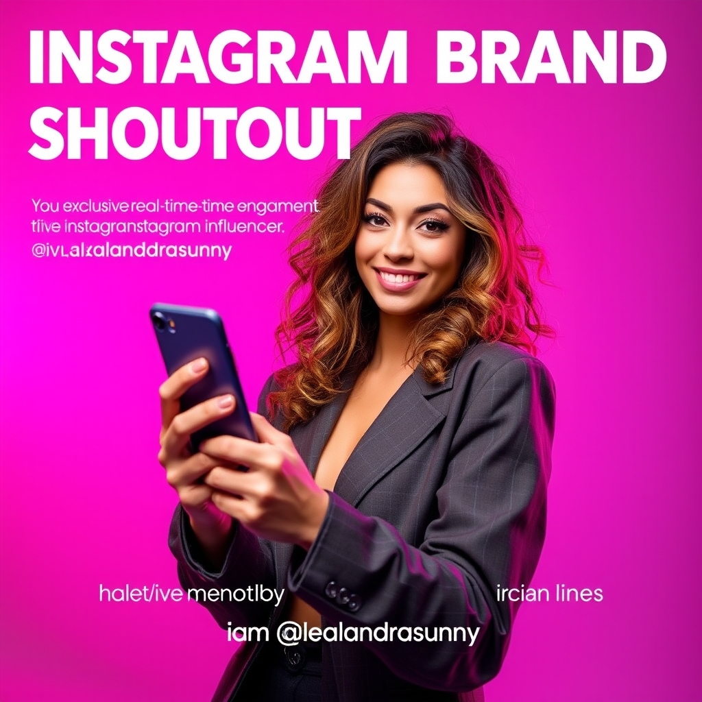 Instagram Live Brand Shoutout