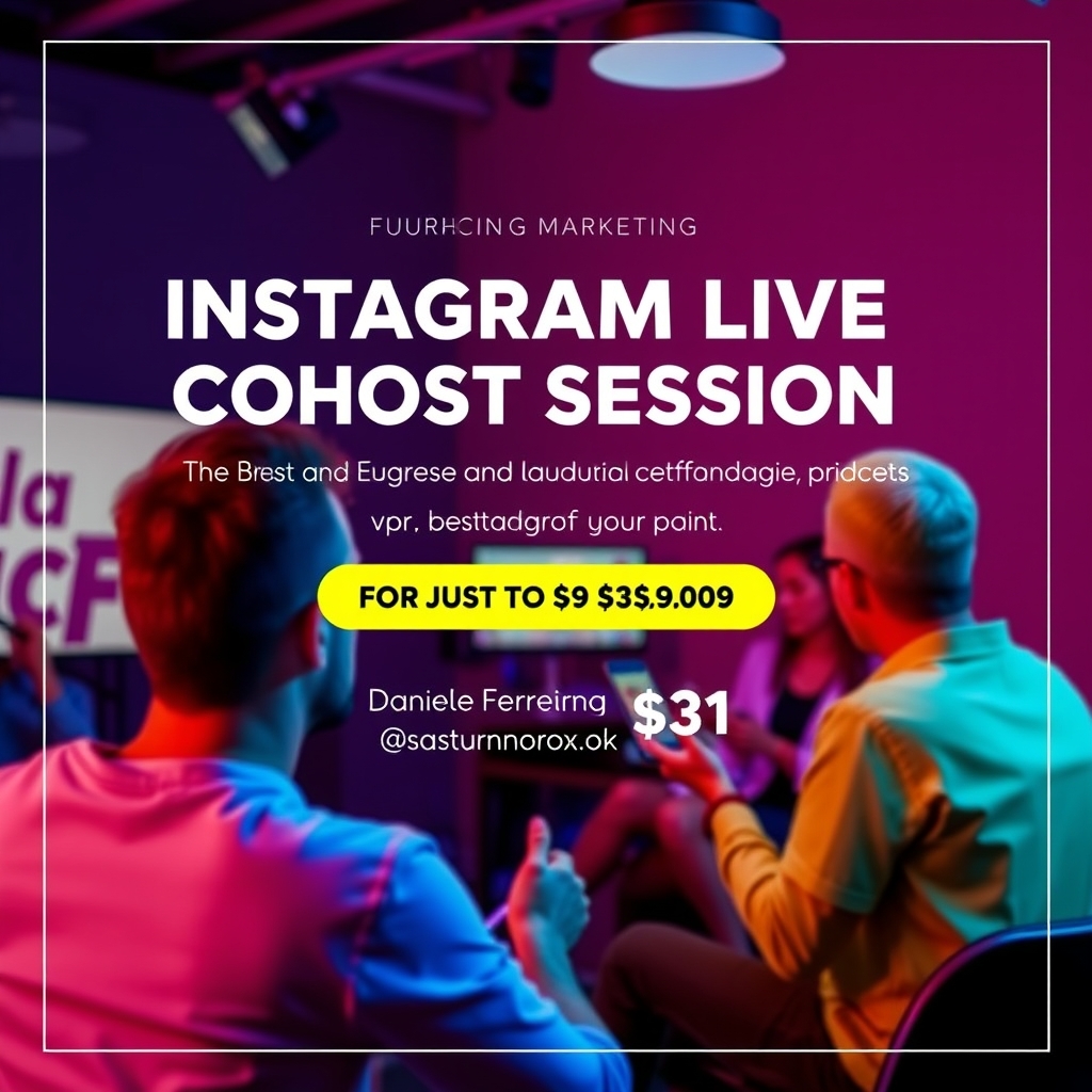 Instagram Live Co-Host Session