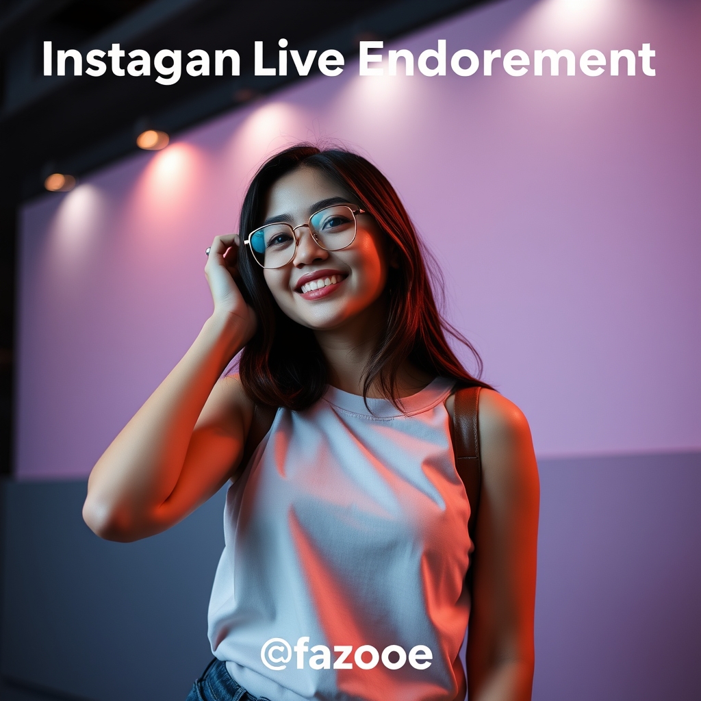Instagram Live Endorsement for Indonesian Audience