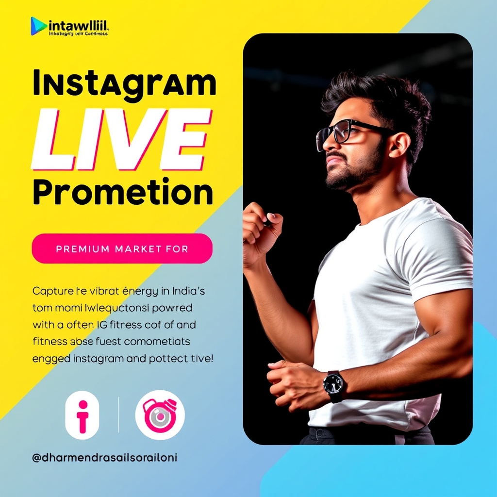 Instagram Live Fitness Promotion
