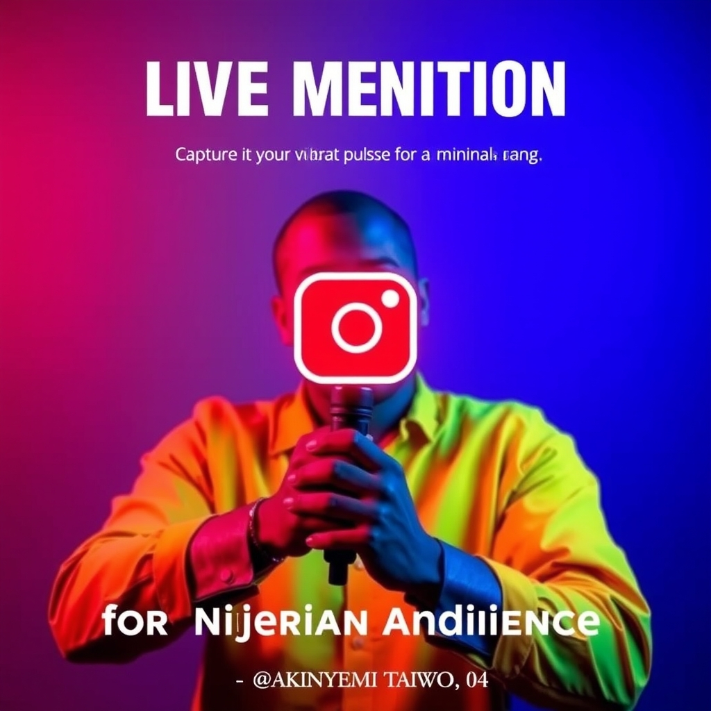 Instagram Live Mention for Nigerian Audience