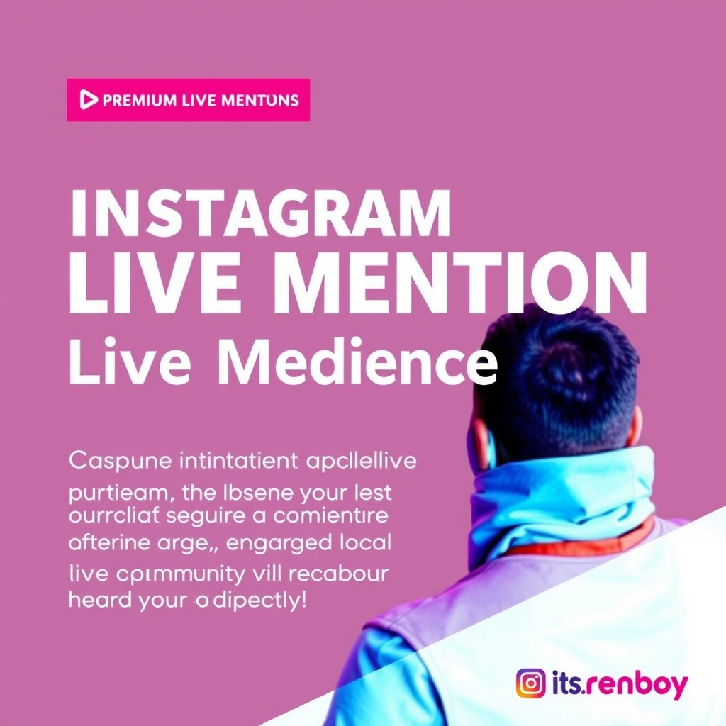 Instagram Live Mention for Philippine Audience