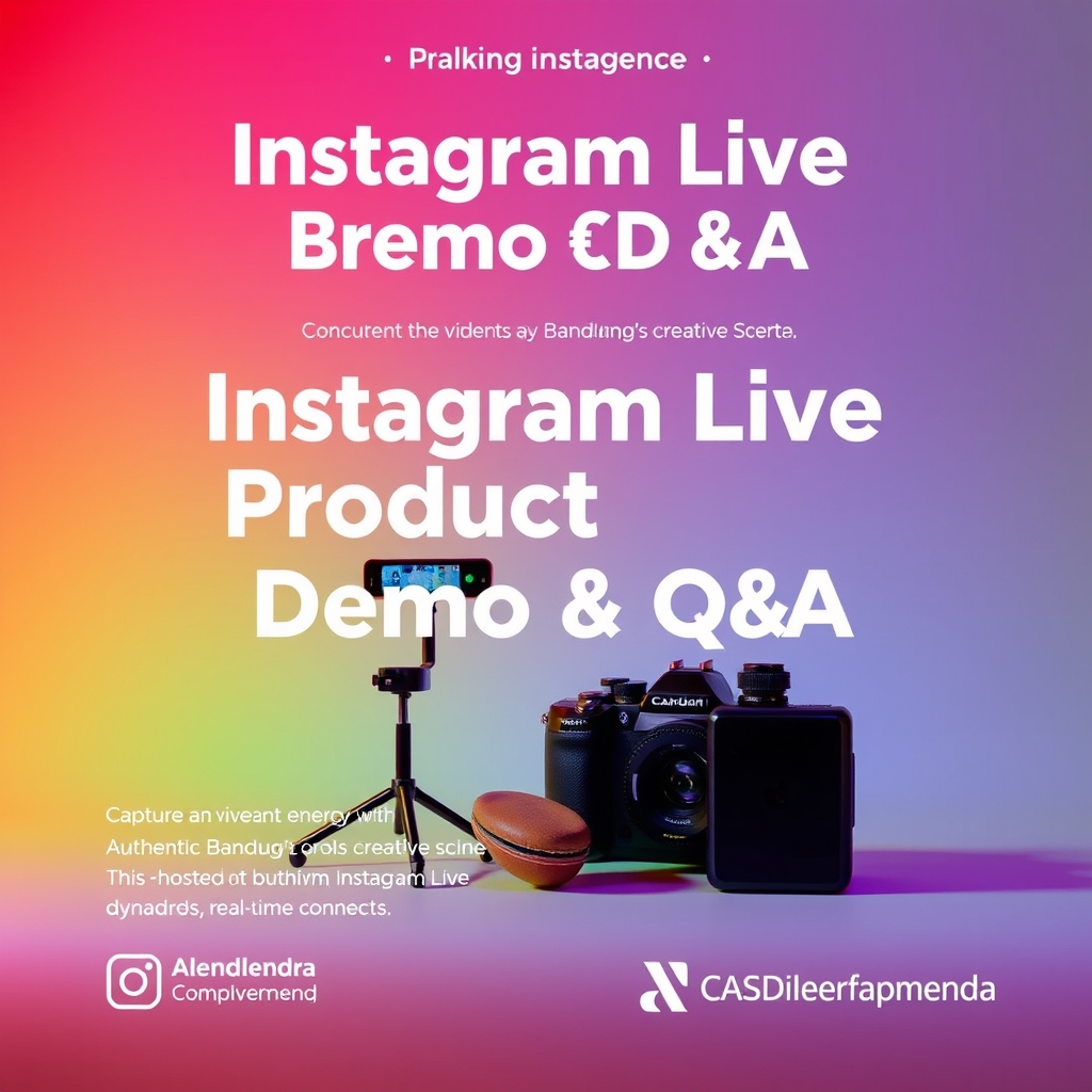 Instagram Live Product Demo & Q&A