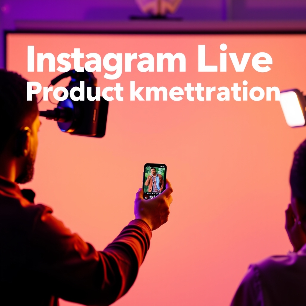 Instagram Live Product Demonstration