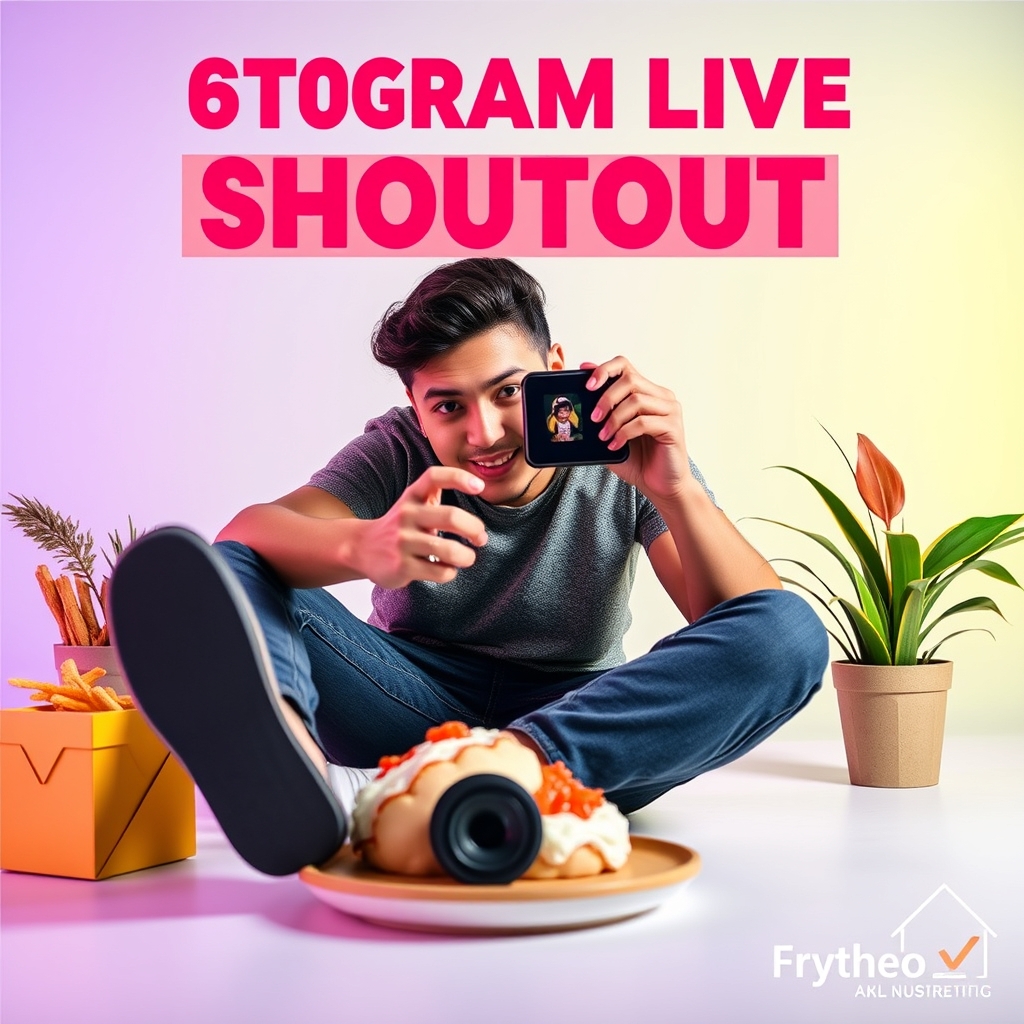 Instagram Live Shoutout for Brand Promotion