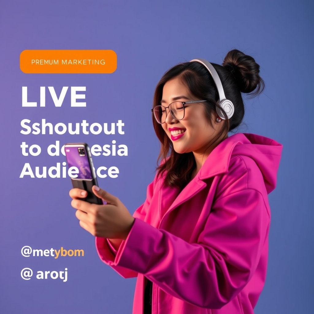Instagram Live Shoutout to Indonesian Audience