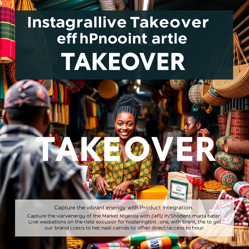 Instagram Live Takeover with Product Integration